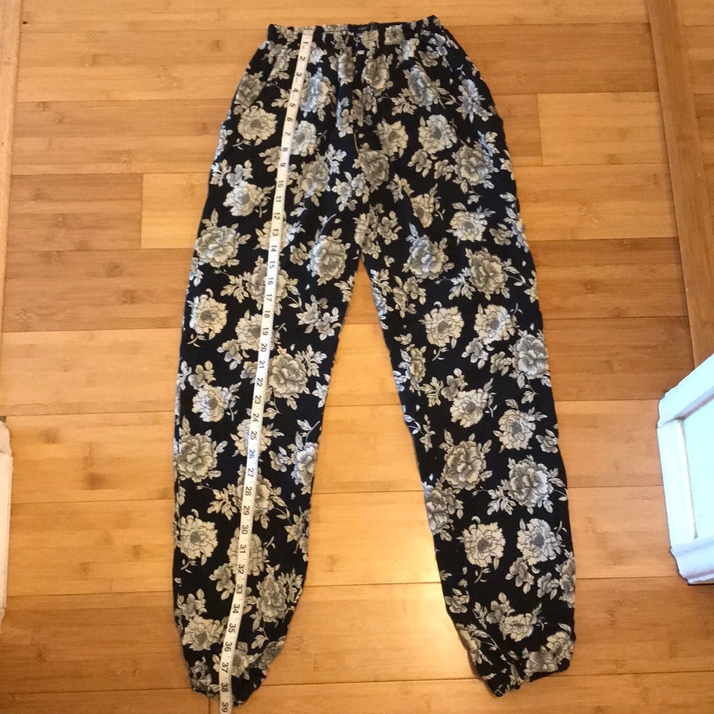 Floral Print Pants